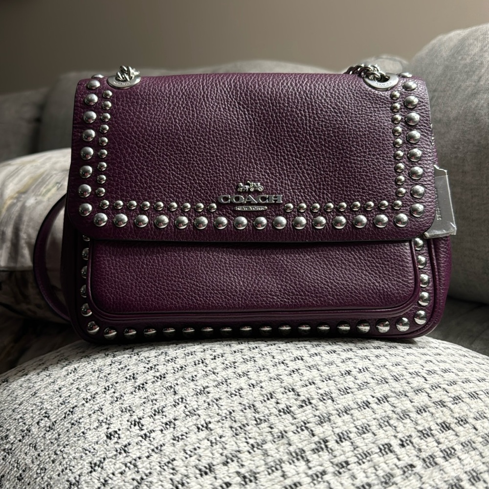 NWT Coach Klare Crossbody 25 With Rivets
